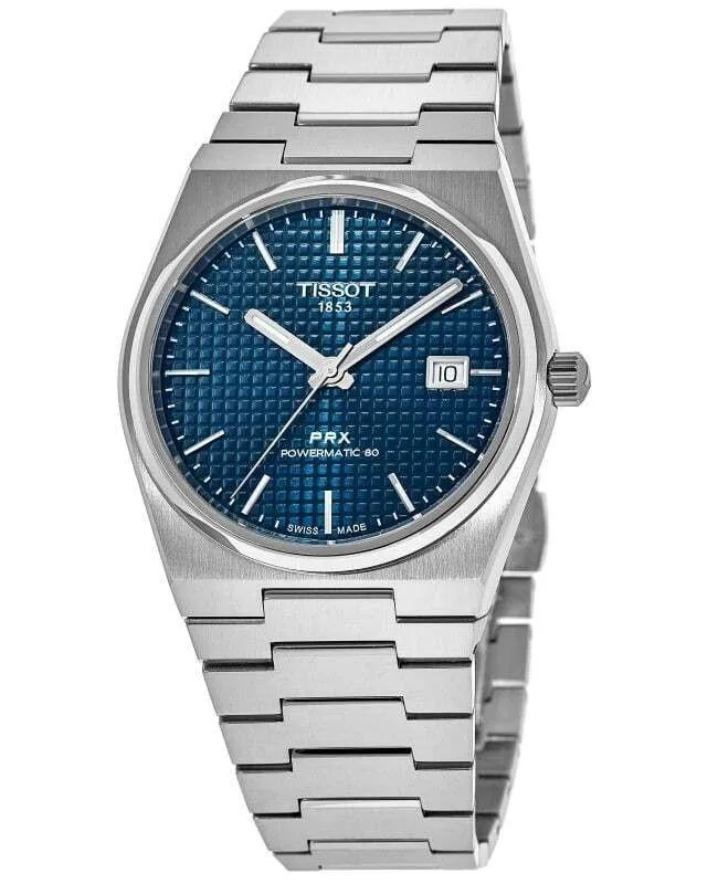 Tissot Tissot PRX Powermatic 80 Blue Dial Automatic 35mm 100m T137.207.11.041.00 Watch — product photo