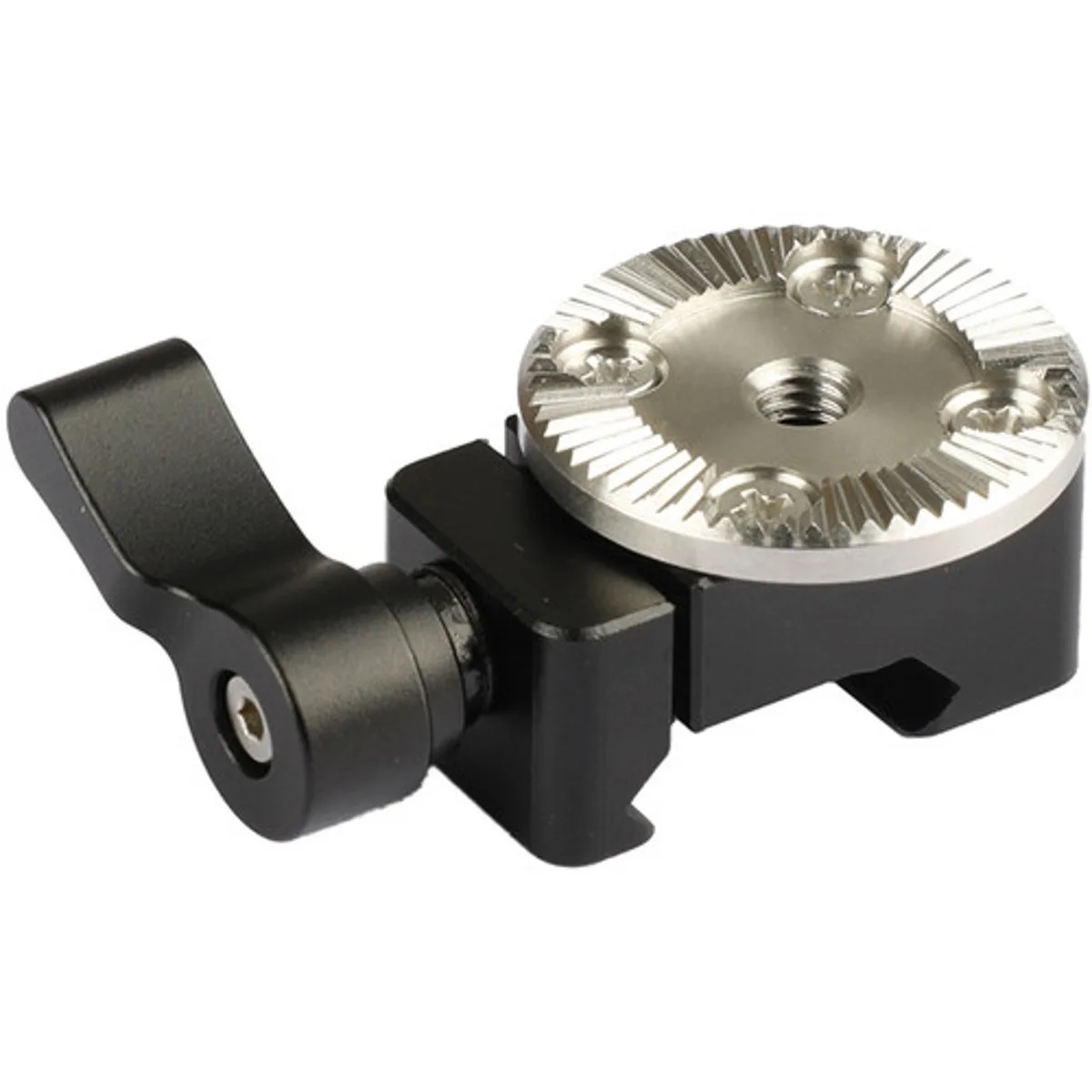 Aluminium NATO clamp with ARRI rosette M6 mount