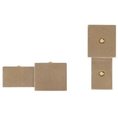Aluminium-bronze ratchet adapter, 3/8 to 1/2 inch drive, unfinished natural metal