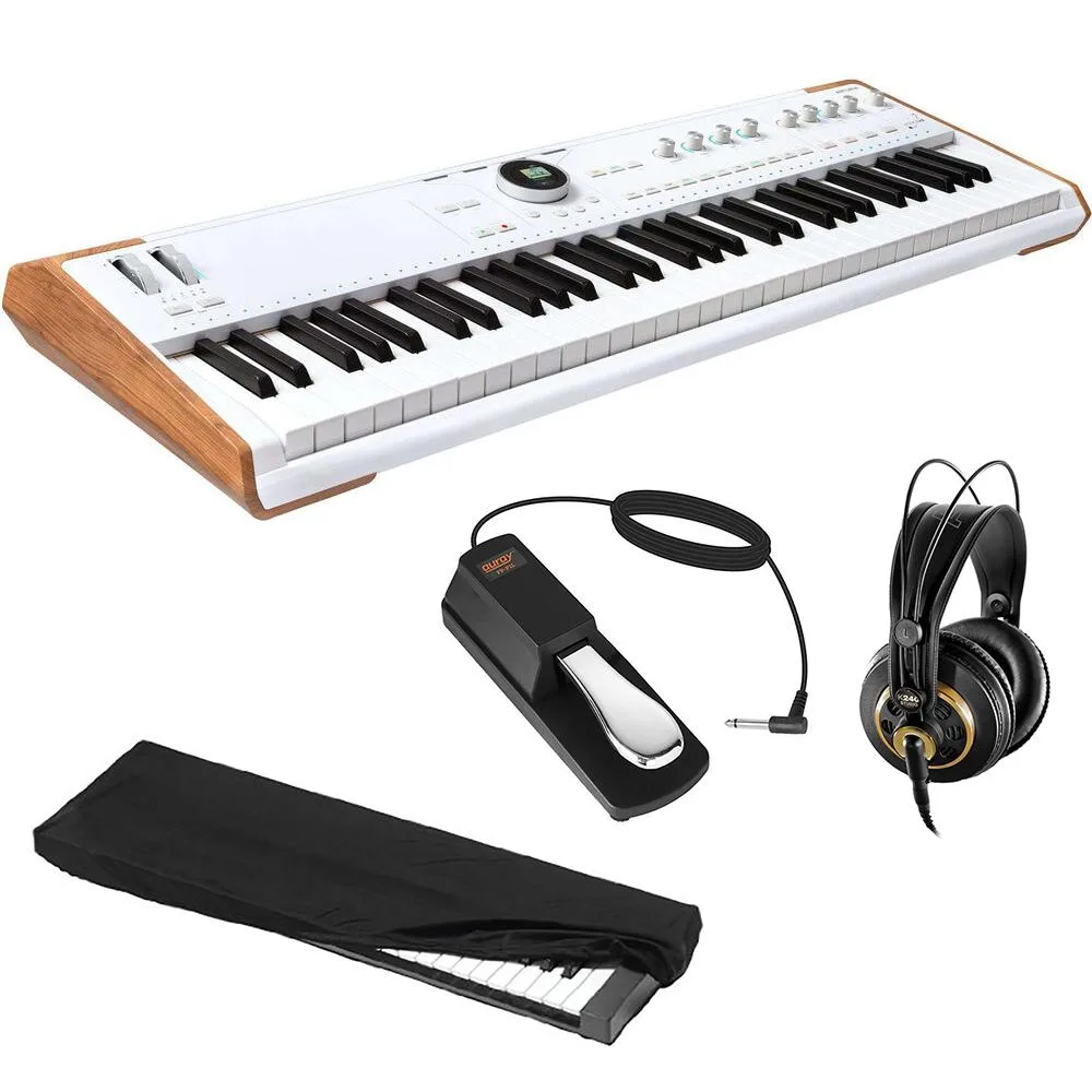 Arturia Arturia Astrolab Avant-Garde 61-Key Stage Keyboard Bundle with AKG K240 Headphones, Sustain Pedal, Dust Cover — product photo