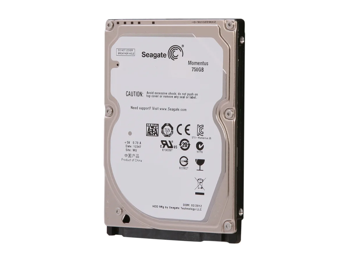 Seagate Seagate ST9750423AS 750GB 5400 RPM 16MB Cache SATA 2.5" laptop hard drive — product photo