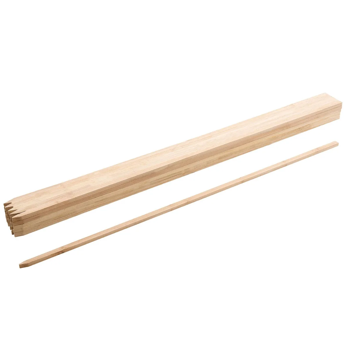 VEVOR VEVOR Fir Wood Garden Stakes 25 Pcs 48x.5x.69 in — product photo