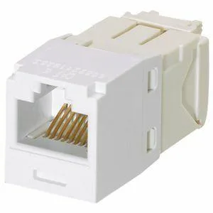 Panduit Panduit CJ688TGWH-24 Cat6 UTP RJ45 Jack Module White Pack of 24 — product photo