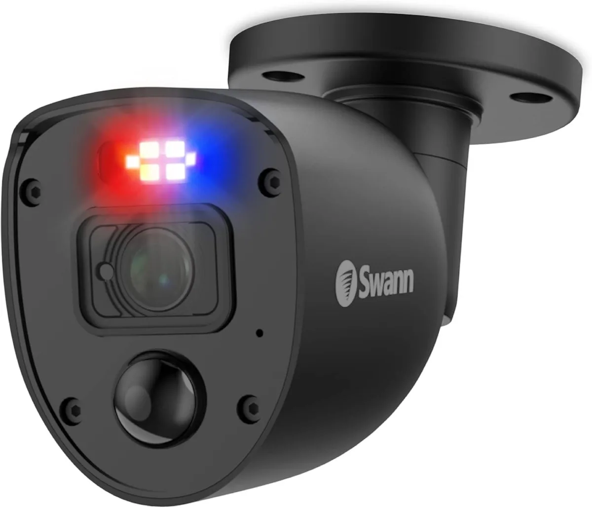 PISKEKAT PISKEKAT 1080p Security Camera Black Flashing Lights Bullet — product photo