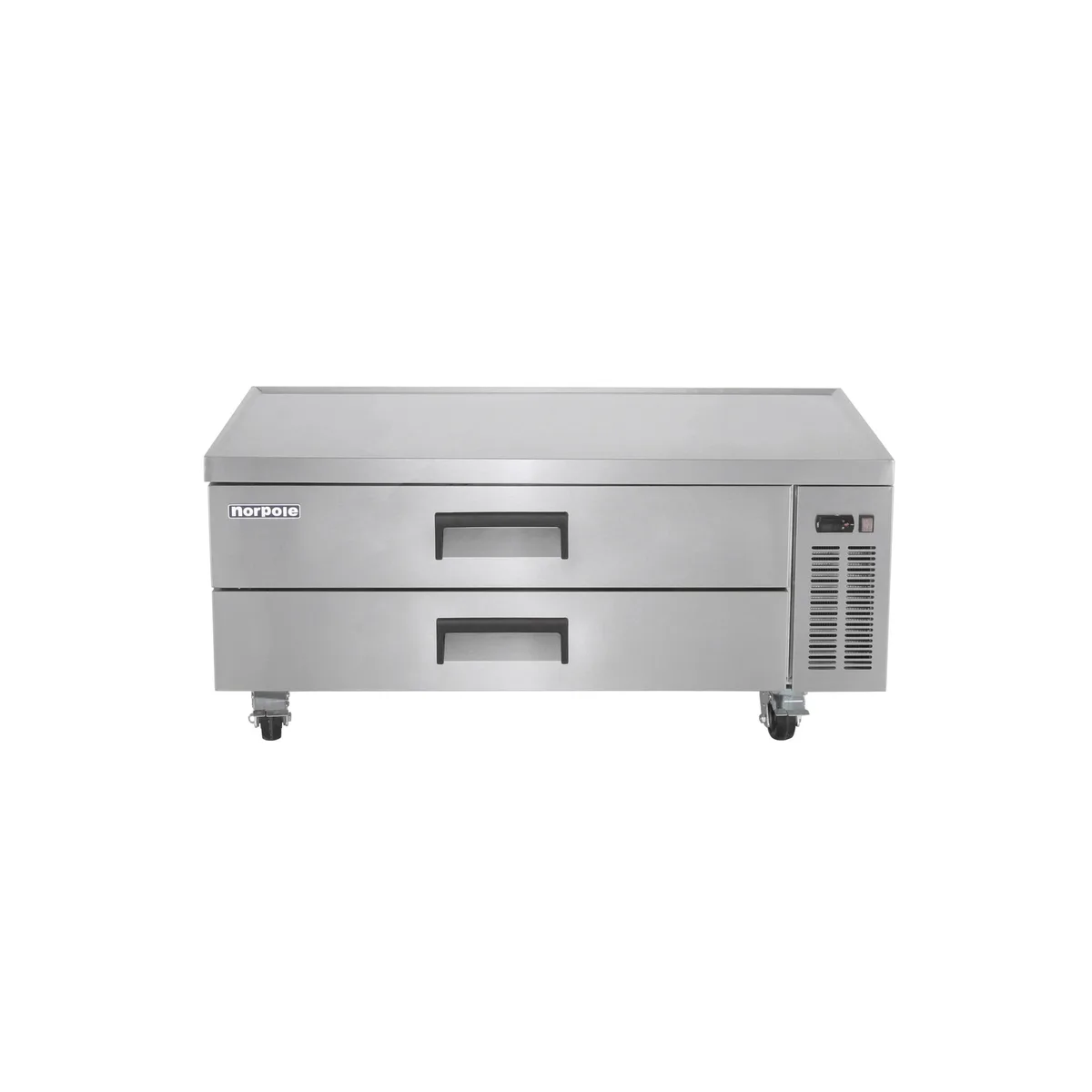 Magic Chef Magic Chef 60 in. Commercial Chef Base Refrigerator Stainless Steel — product photo