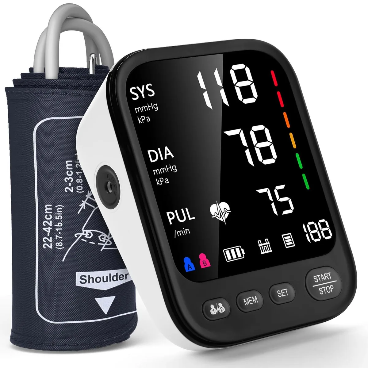 STMITE STMITE 002 Blood Pressure Monitor 2×199 4.5in 9-17in — product photo