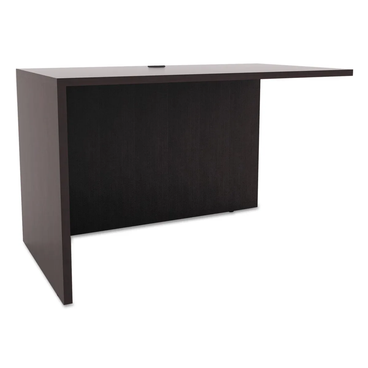 Alera Alera Valencia Reversible Return/Bridge Shell 42w x 23.63d Espresso office furniture — product photo