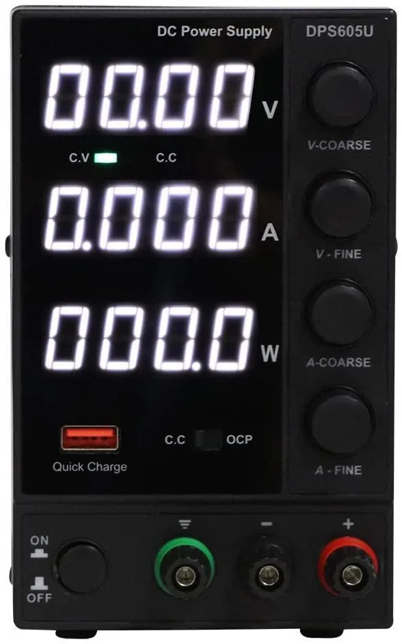 myVolts myVolts DPS605U Adjustable DC Power Supply 60V 5A 300W — product photo