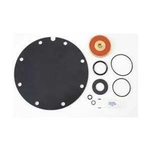 Clear plastic bag holding assorted rubber o-rings seals and small metal parts for 909 valve repair