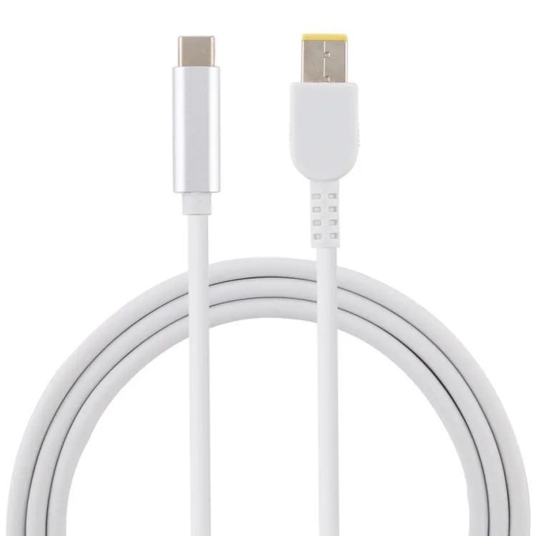 eForChina eForChina USB-C to Big Square Male Power Adapter Cable 1.5 m White — product photo
