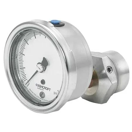 Ashcroft Ashcroft 251009 Pressure Gauge 0-200 psi 2-1/2" Dial Diaphragm Seal — product photo