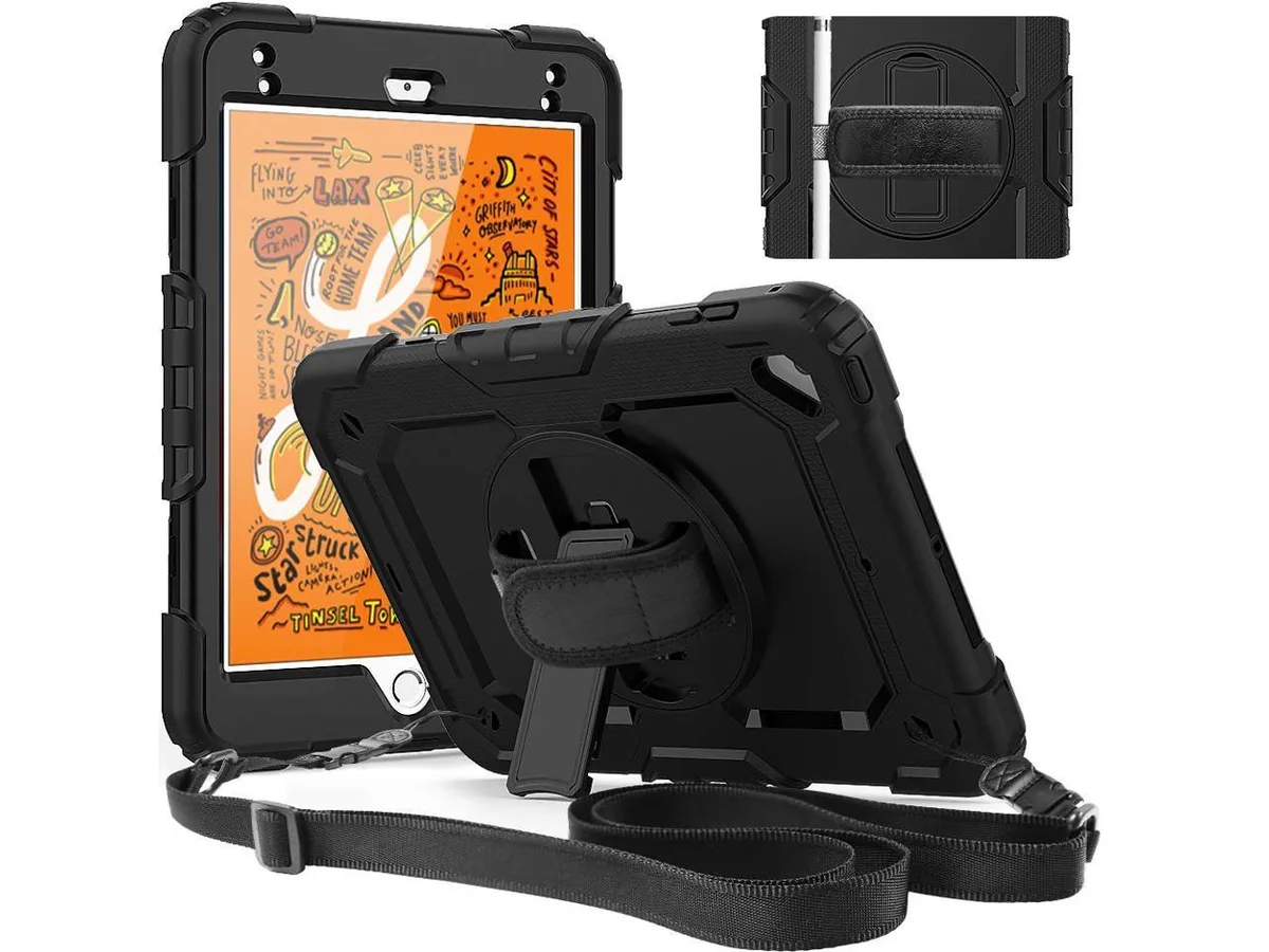 Werleo Werleo iPad Mini 5 &amp; 4 Case 7.9" 2019 2015 Black Backpack — product photo