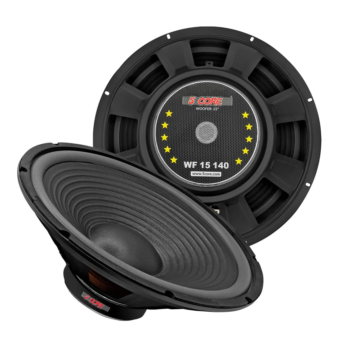 5 Core 5 Core WF 15 140 4OHM 15 Inch Subwoofer 450W 4 Ohm 40 Oz Y30 Magnet — product photo