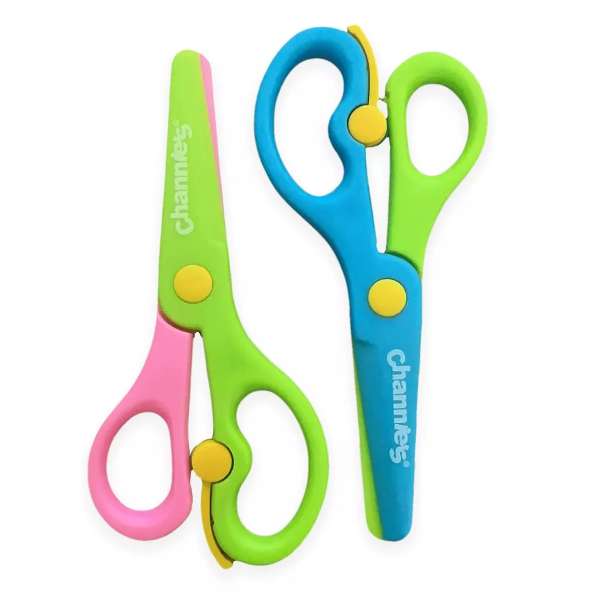  Chaney SC011 Safety Scissors Blue Green 2 pack — product photo