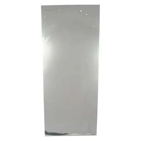 Clear acrylic panel, 24 inches, transparent finish