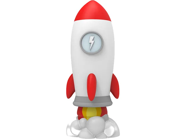Mojipower Mojipower MP-001-RO Rocket power bank 2600 mAh — product photo
