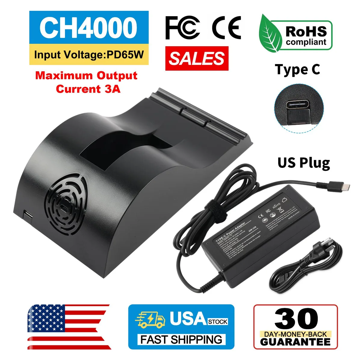 KingSener KingSener CH4000 Smart Battery Charger for INSPIRED ENERGY NI2020TS24 NI2020A24 laptop battery — product photo