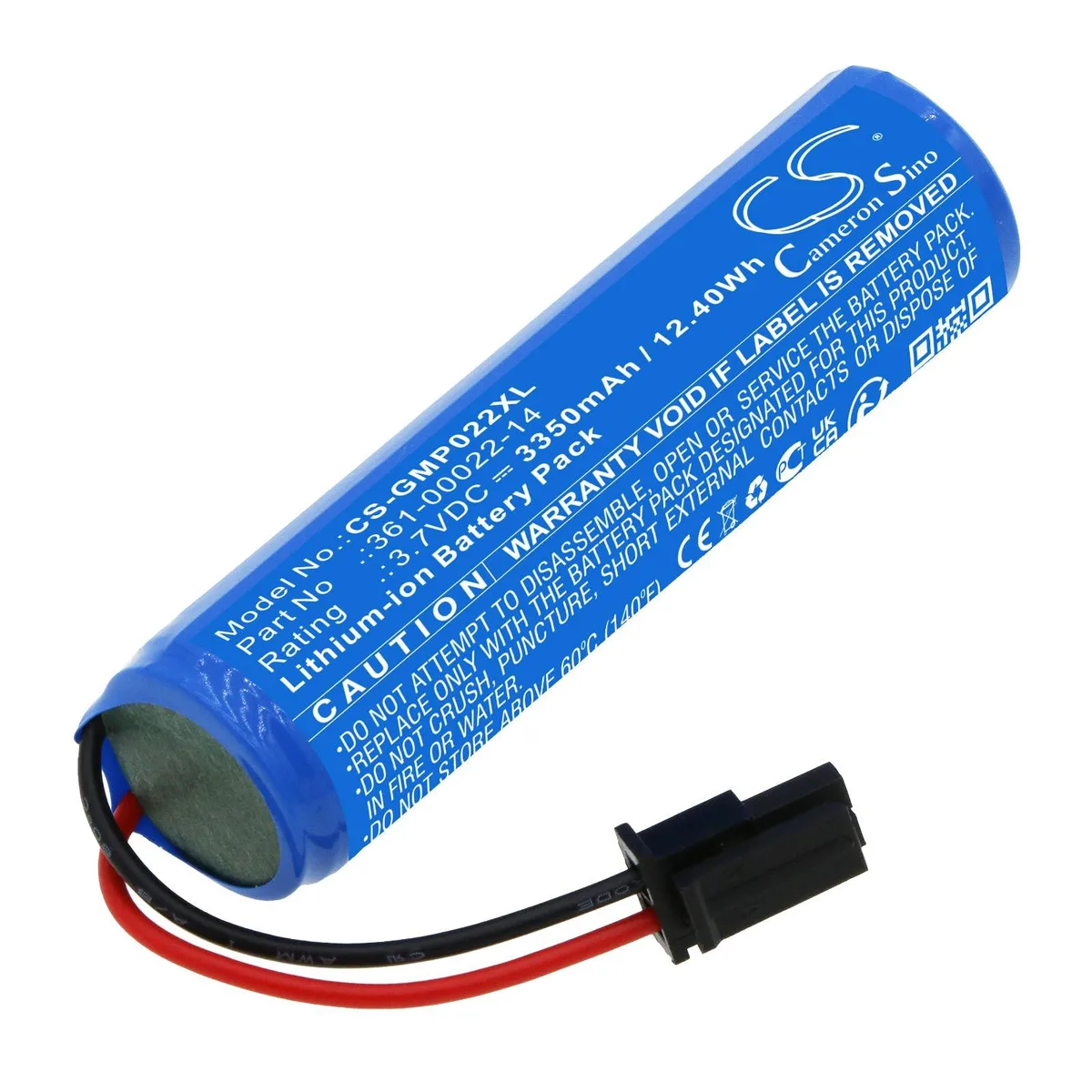  Cameron Sino Battery Garmin PRO Control 2 RX 3350mAh 12.40Wh — product photo