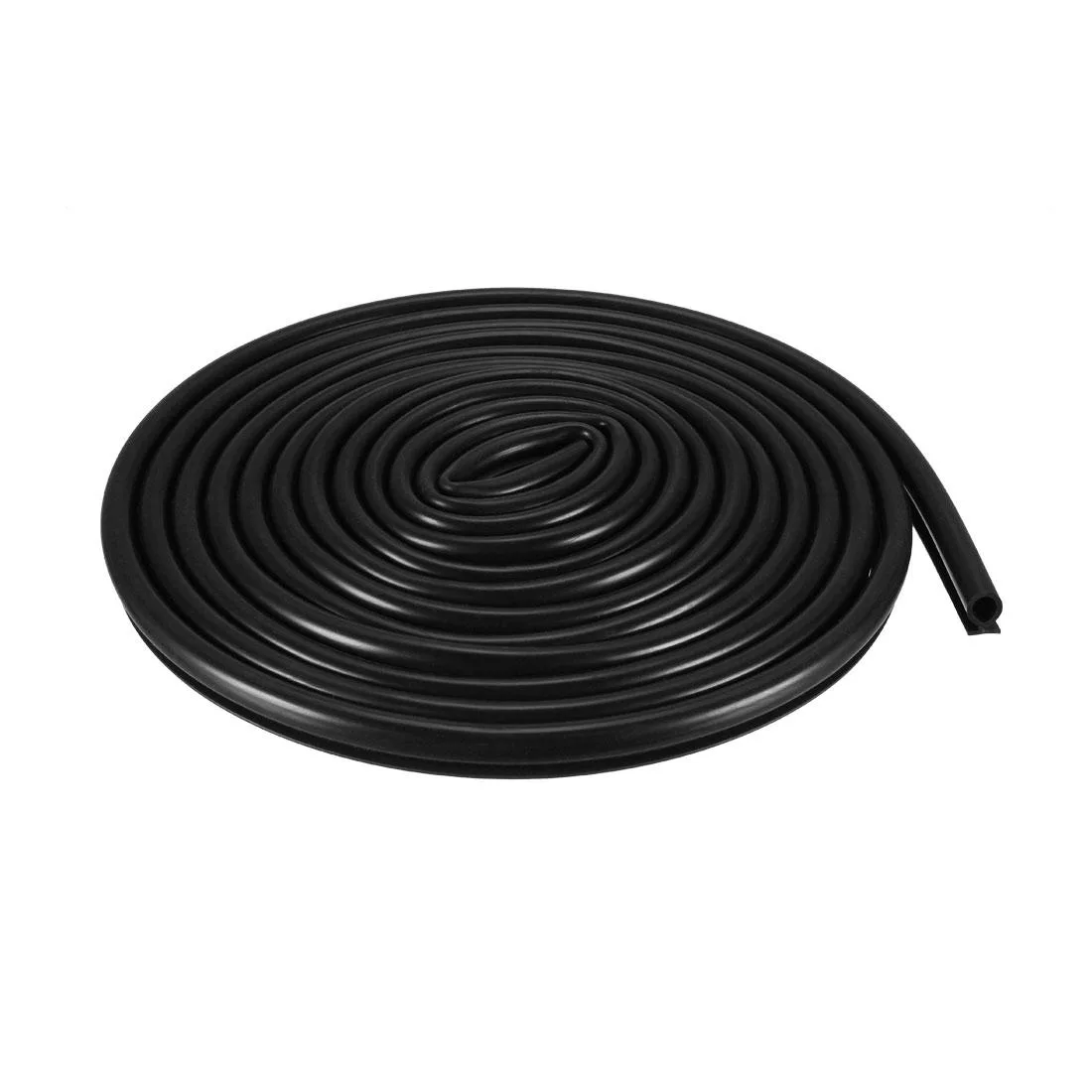 Unique-Bargains Unique-Bargains T-Slot Weatherstrip Seal 7mm Bulb 6mm Slot 5m Black — product photo