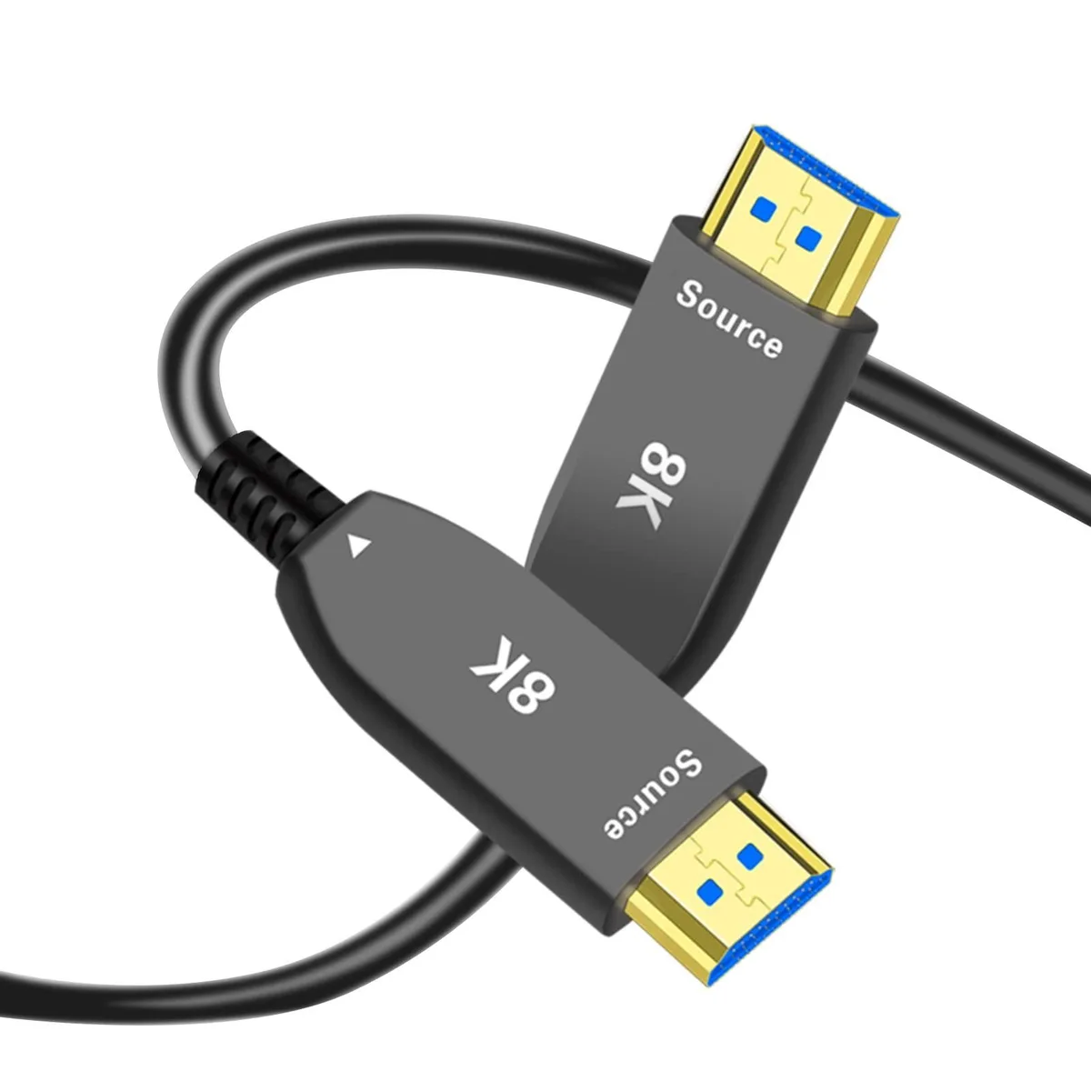 Batianda Batianda 2 in 1 accessory 8K Fiber Optic HDMI 2.1 Active Optical Cable 10m — product photo