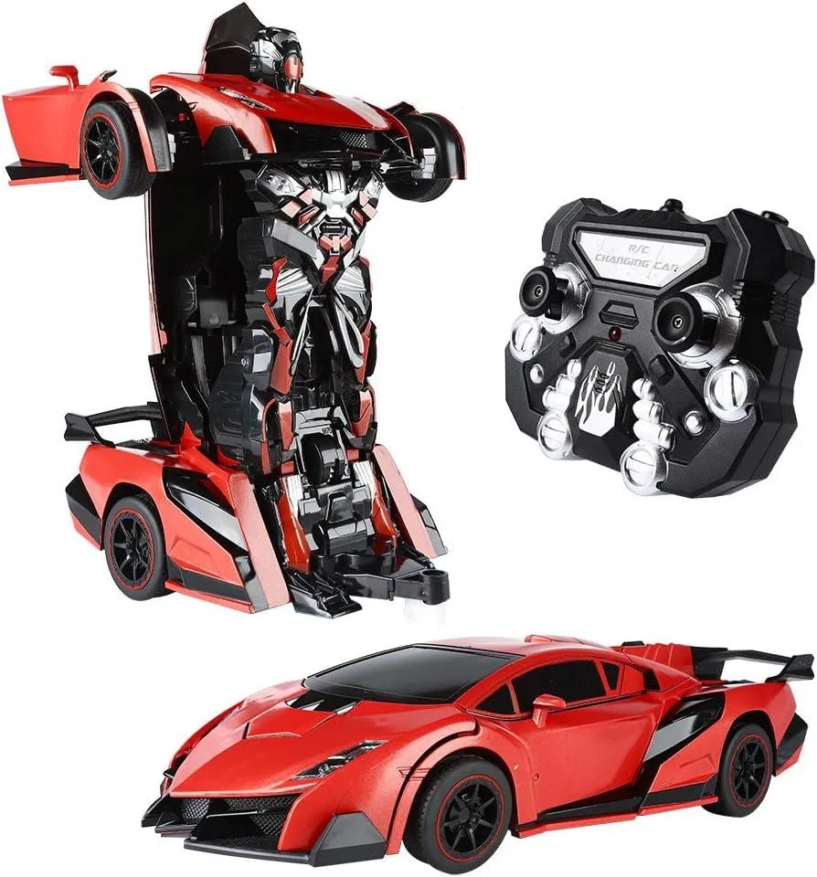 usbroway usbroway Transform Robot RC Car 1:14 Scale Red — product photo
