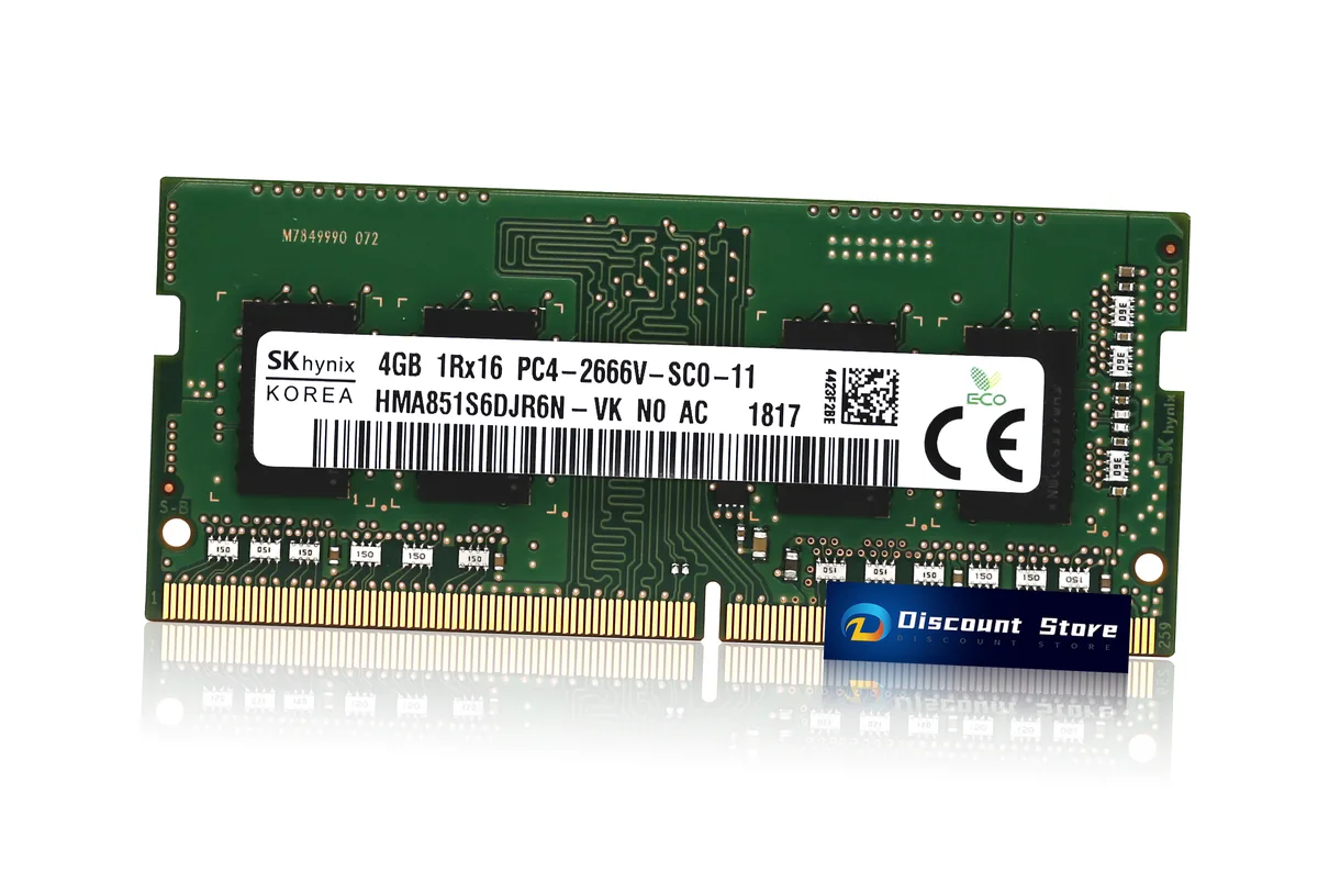 SK hynix SK hynix HMA851S6DJR6N-VK 4 GB DDR4 2666 CL19 laptop RAM — product photo