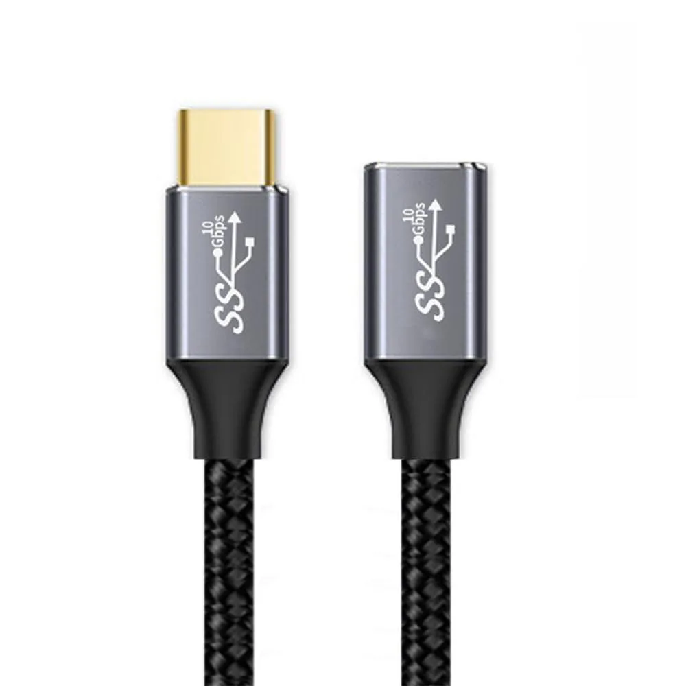 LORDWORLD LORDWORLD USB-C 3.1 Male-Female Extension Cable 10Gbps 100W 2.0m — product photo