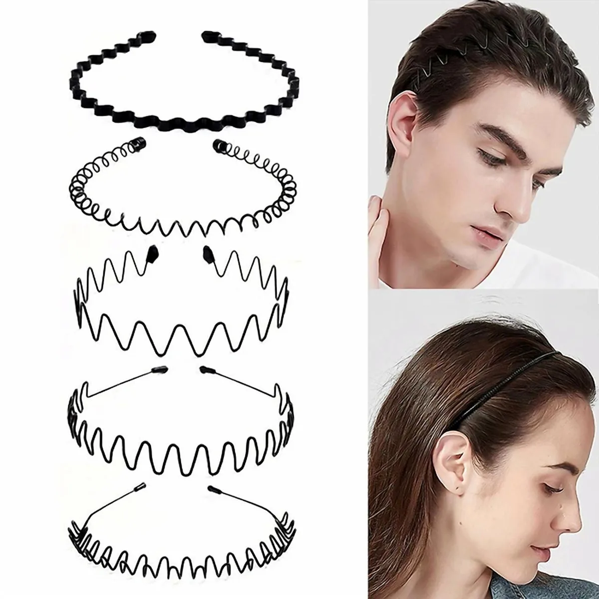 The Perfect Part The Perfect Part fastener 6pcs metal headband black 5.5x4.9 — product photo