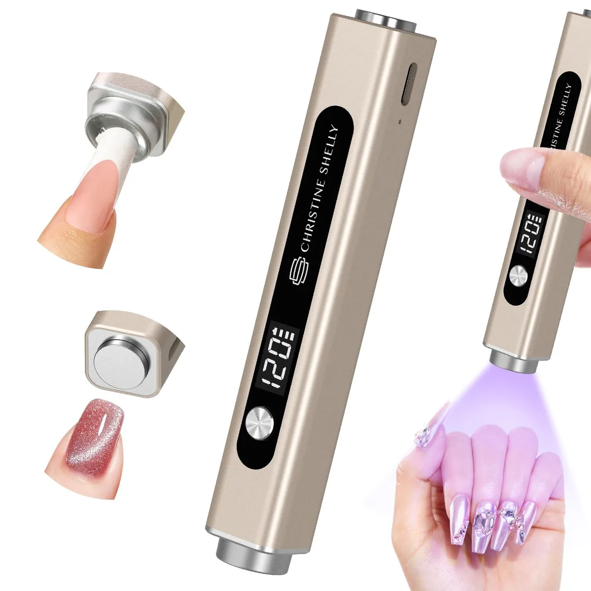  CHRISTINE SHELLY C21 3-in-1 UV Nail Lamp 12 cm — product photo