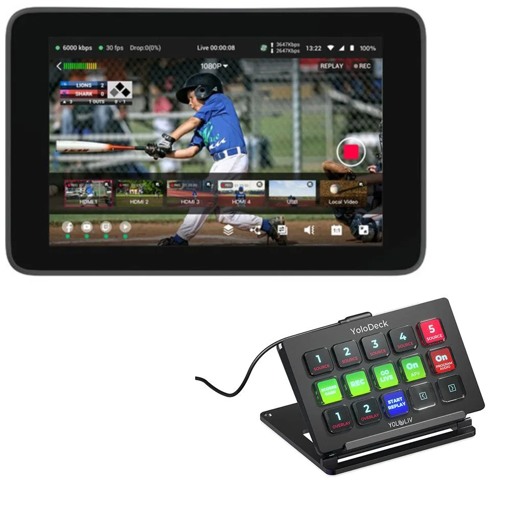 YoloLiv YoloLiv YoloBox Ultra with YoloDeck Control Panel — product photo