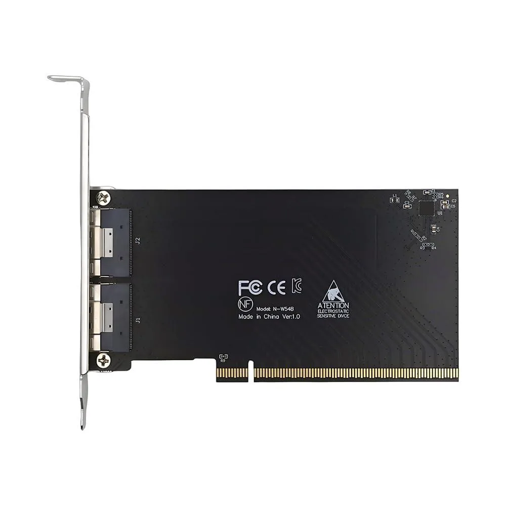 LORDWORLD LORDWORLD SFF-8654 8X 74Pin to PCIe 16X Adapter 12cm Bracket — product photo