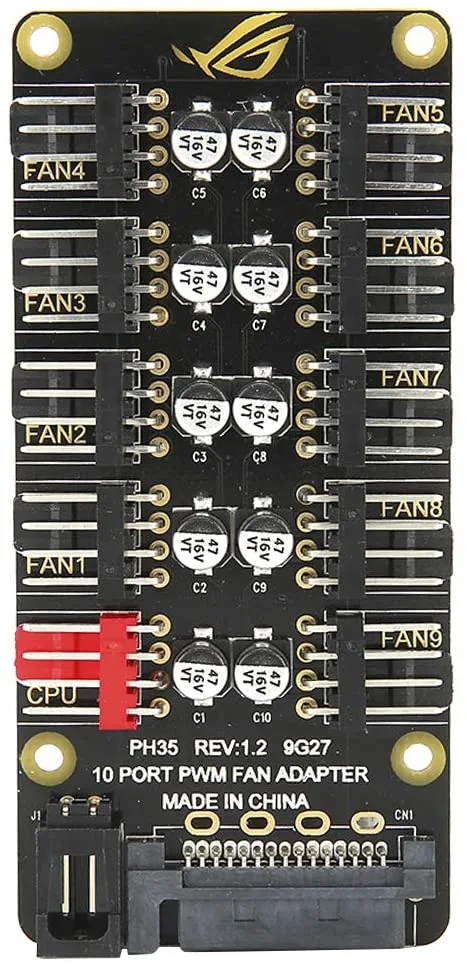 CAFELE CAFELE PH35 PWM Fan Hub Splitter 10-way SATA 15PIN — product photo