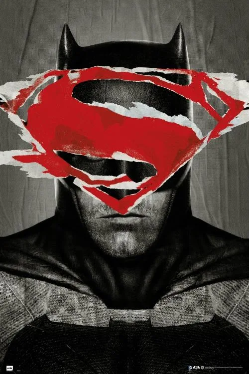 Batman V Superman poster print 22 by 34 inches on heavy paper