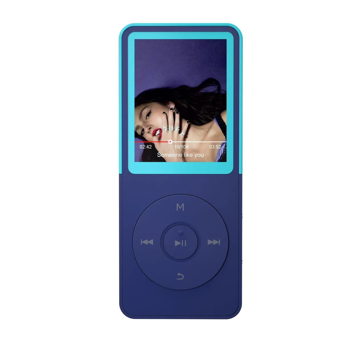  CONODO w1 MP3 Player Bluetooth 5.3 64GB Light Blue — product photo