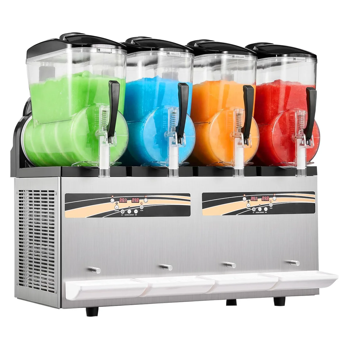 VEVOR VEVOR X-480 Slushie Machine 12L x 4 Tank 1650W — product photo