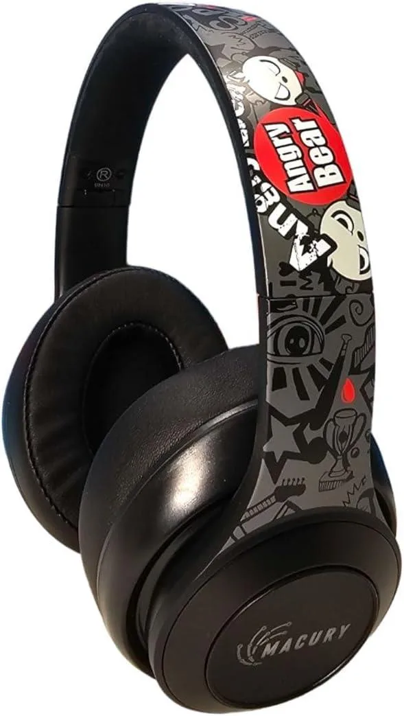TUKO TUKO Angry Bear BH10 Wireless Headphone Black — product photo