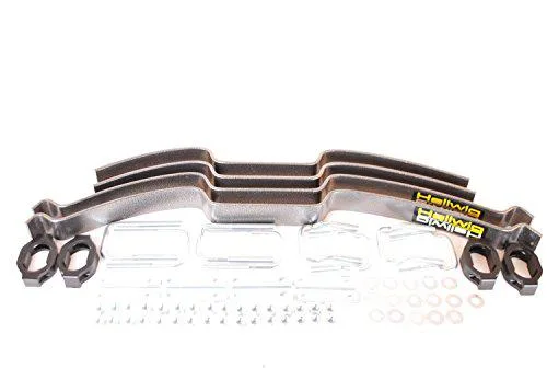 Hellwig 61901 helper spring kit with zinc-plated brackets and leaves