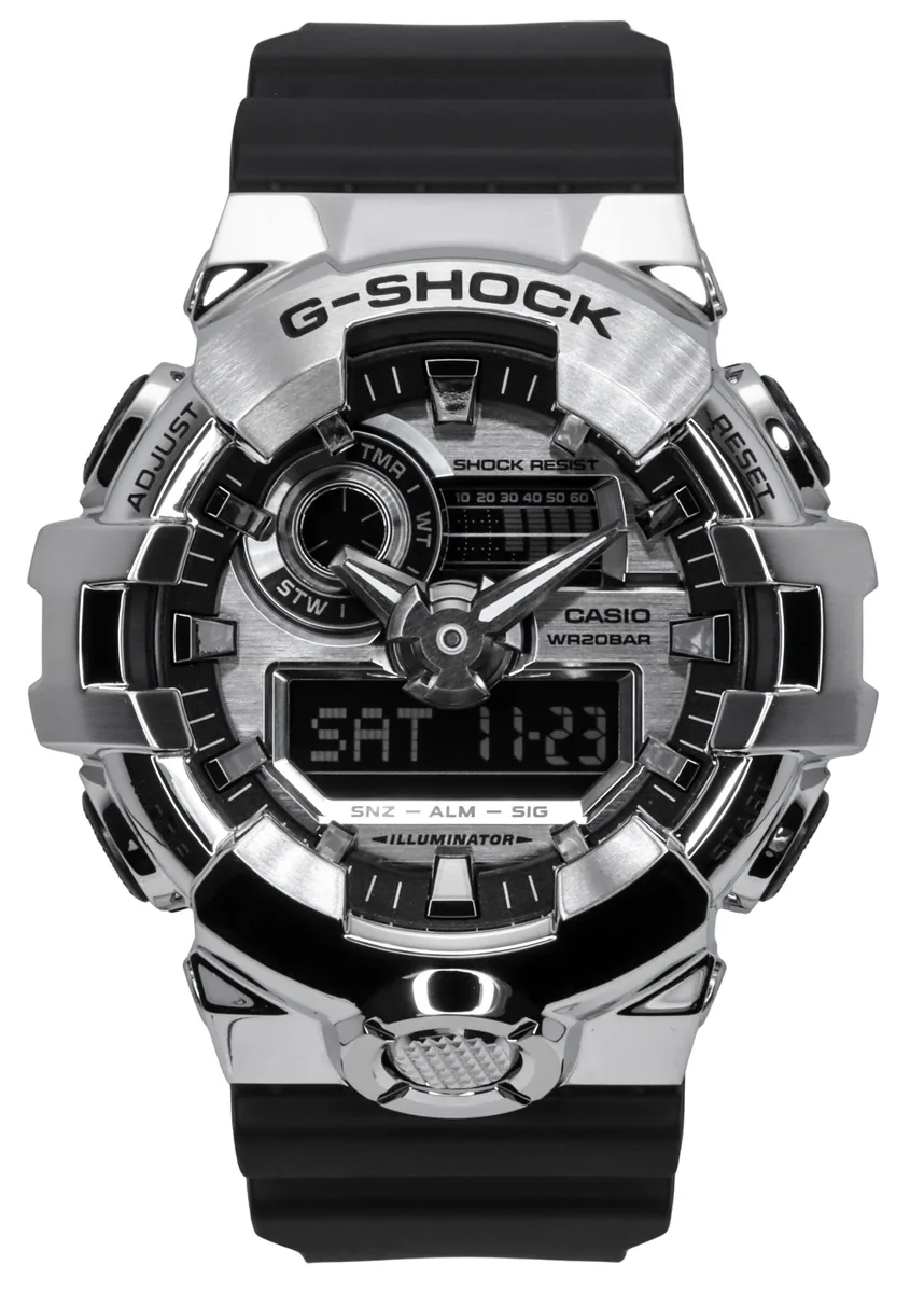 CASIO CASIO G-Shock GM-700-1A Silver Dial 200M watch — product photo