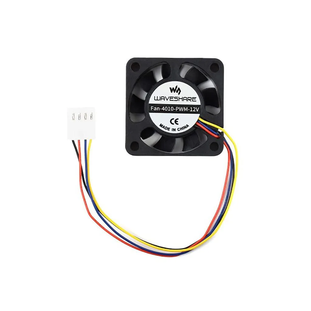 LORDWORLD LORDWORLD 12V PWM Cooling Fan 40×40×10mm 5000RPM for CM4 IO Board — product photo