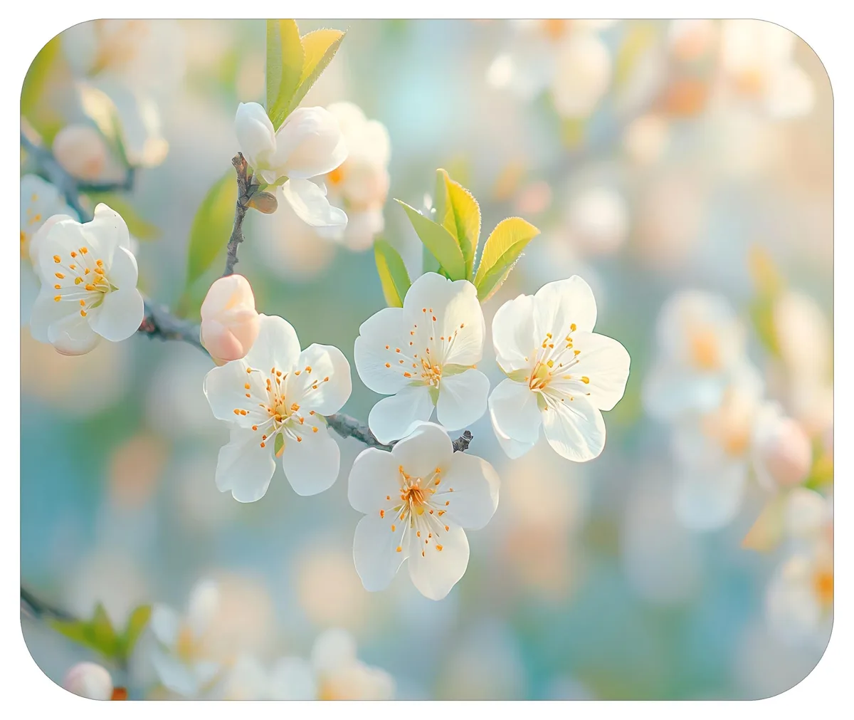  DAJDC DAJDC581 Bloom MP86 Mouse Pad 9.0 x 8.0 in — product photo