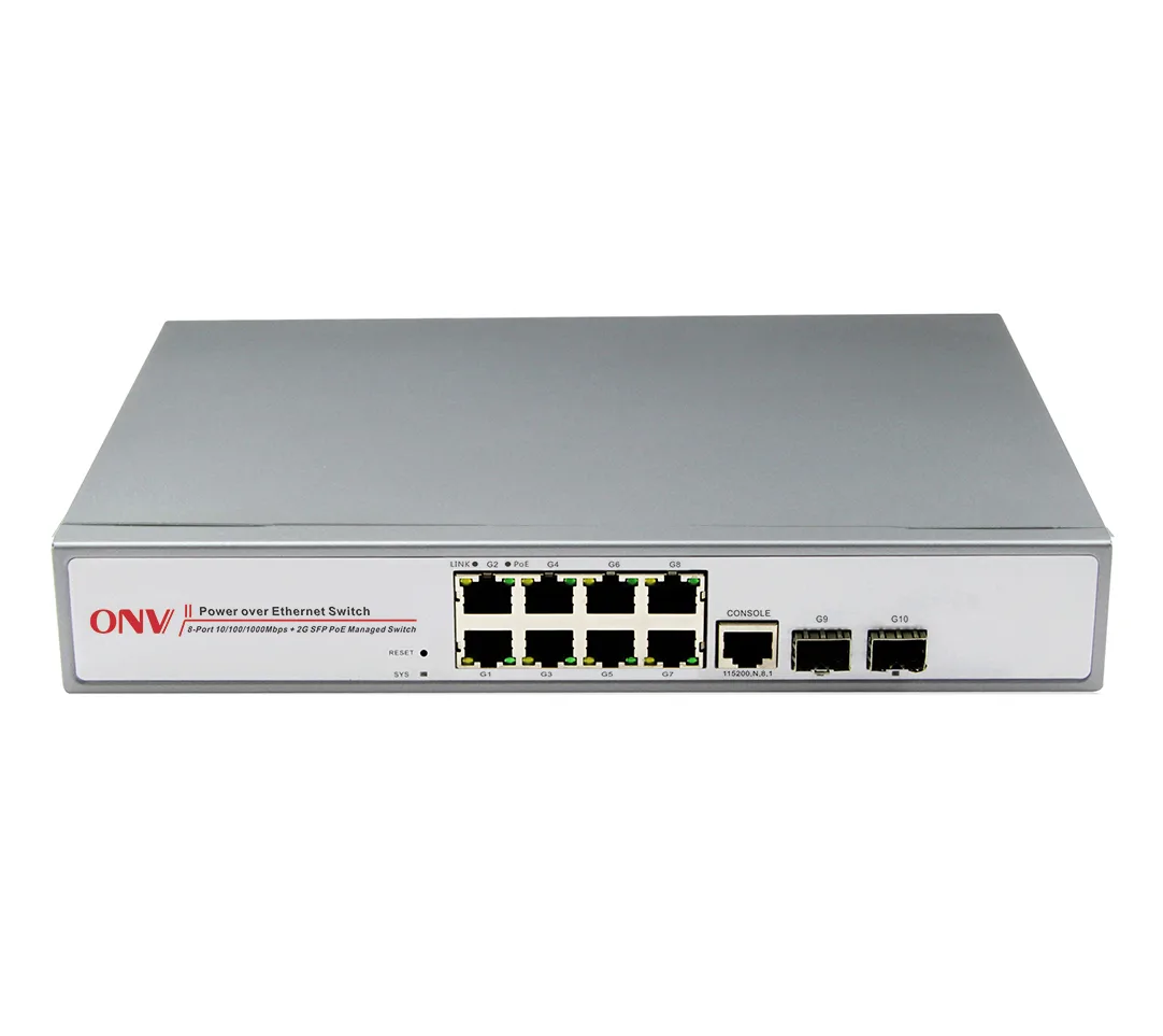 ESCAM Technology Co., Ltd ESCAM Technology Co., Ltd ONV-POE33108PFM-at 10-port Gigabit Managed PoE Switch — product photo