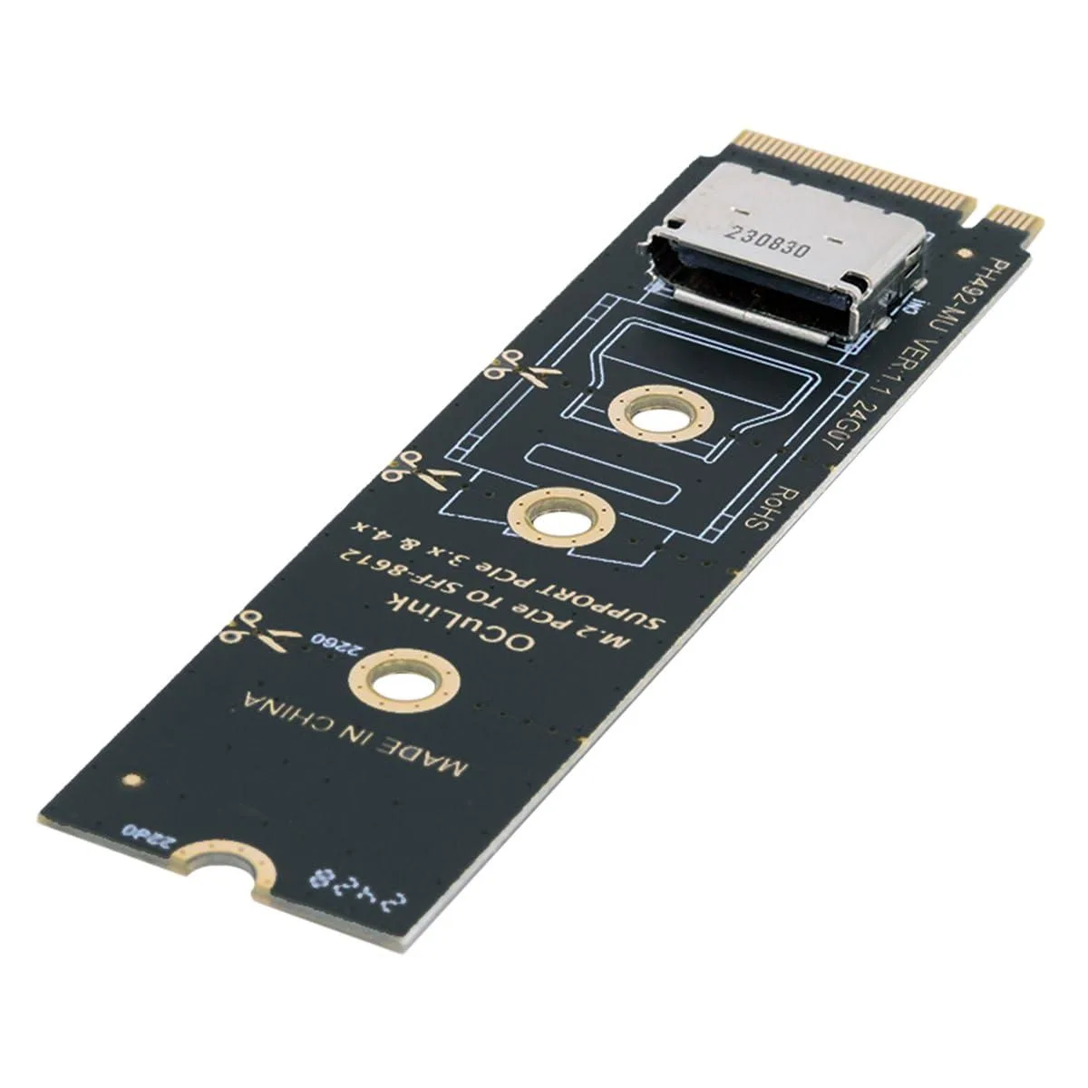 Vszerda Vszerda M.2 2280 to OCuLink SFF-8612 Adapter — product photo