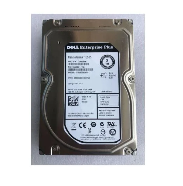 DELL DELL ST33000650SS 3TB SAS 7200RPM 3.5" HDD — product photo