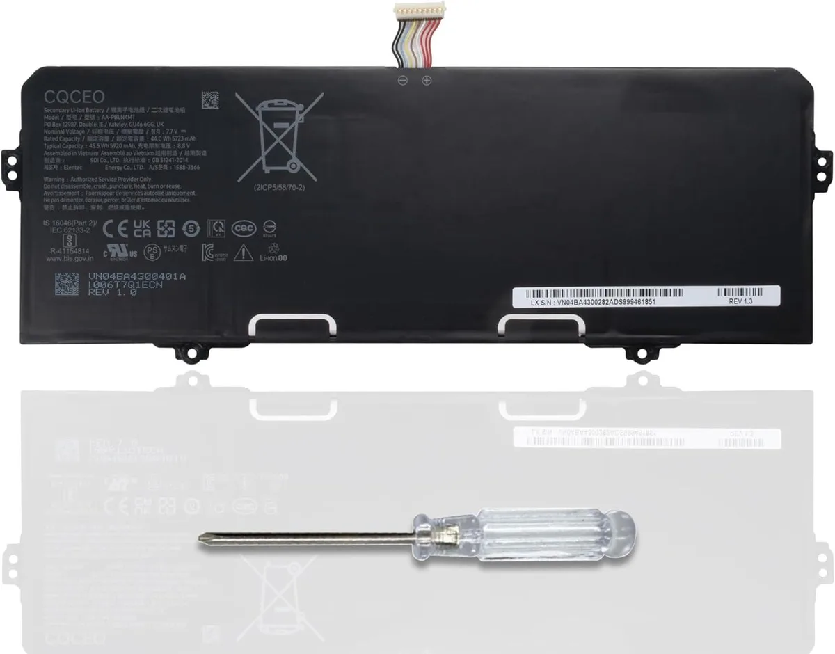 NShi NShi AA-PBLN4MT laptop battery 7.7V 45.5Wh 5920mAh for Samsung XE520QEA-KB1US — product photo