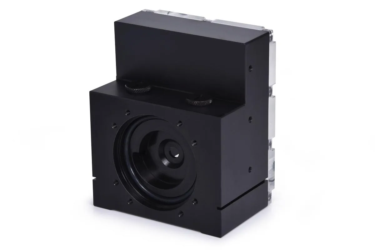 Alphacool Alphacool ES 4U Reservoir D5 Top G1/4 Acetal Black 15392 — product photo