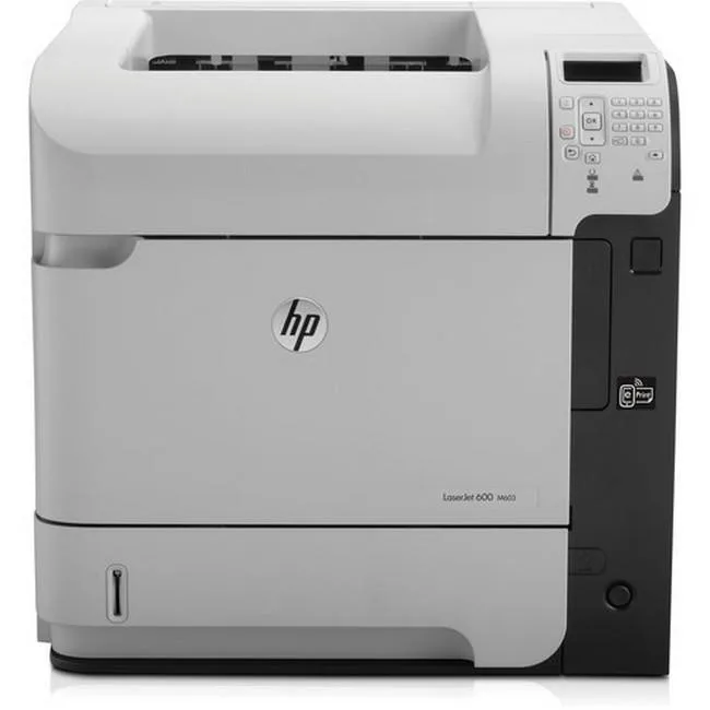 HPE HPE LaserJet Enterprise 600 M603N Network Laser Printer/Toner Value Bundle Pack — product photo