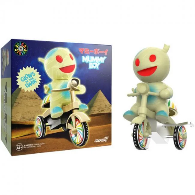 Super7 Super7 Super Cycles Mummy Boy Glow with Glow Trike ST-SUP7-09704 action figure — product photo