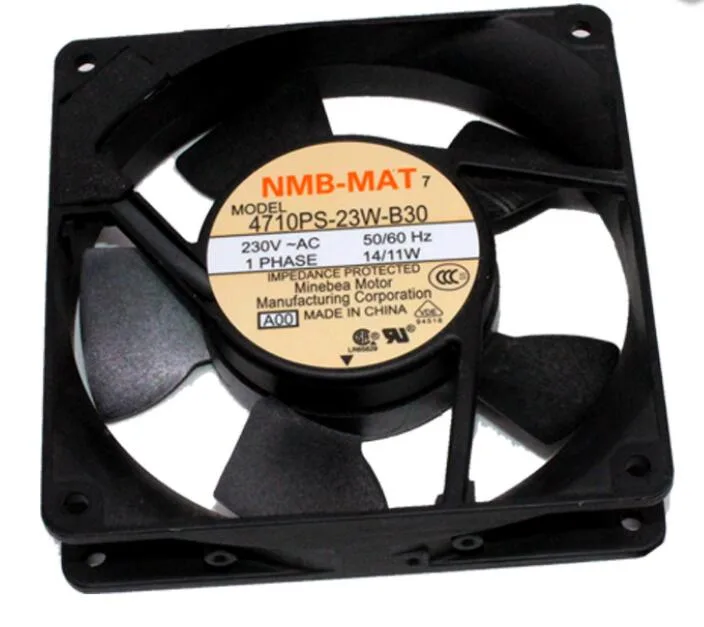 Fans Fans 4710PS-23W-B30 12025 230V 12CM aluminum high temperature cabinet fan — product photo