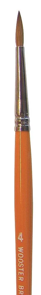 Wooster Brush Company Wooster Brush Company F1627-4 #4 Artist Soft Red Sable Paint Brush — product photo