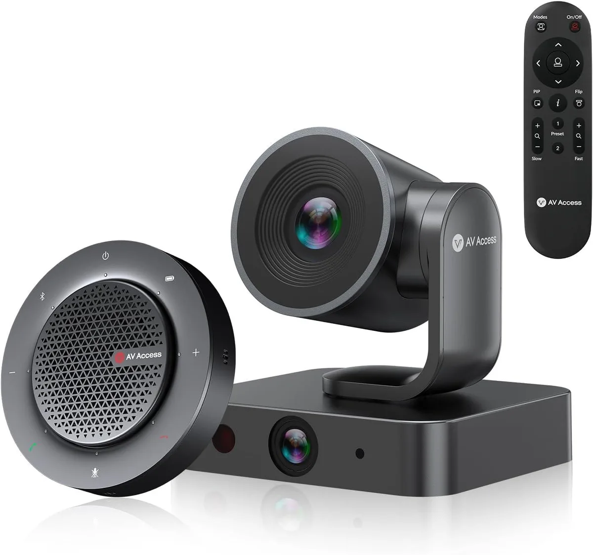 v AV Access v AV Access BizEye 4K Dual-Lens PTZ Webcam with Wireless Speakerphone — product photo